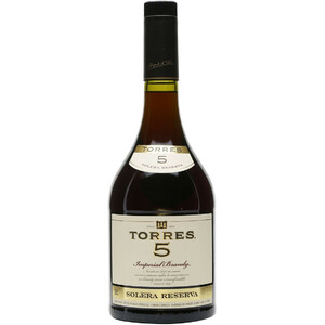 Бренди Torres 5 Solera Reserva, 0.5 л