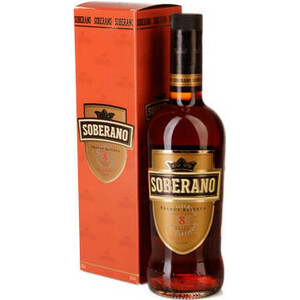 Бренди "Soberano" 8, gift box, 0.7 л
