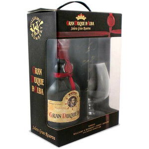 Бренди Gran Duque d'Alba, Coffret with 2 Glasses, 0.7 л