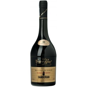 Бренди Sandeman, "Capa Real" Solera Gran Reserva, gift box, 0.7 л