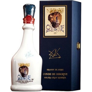 Бренди Conde de Osborne "Dali", Solera Gran Reserva, gift box, 0.7 л