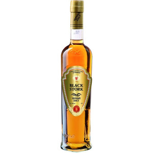 Бренди "Black Stork" 8 Years Old, 0.5 л