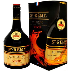 Бренди Saint-Remy, "Authentic" VSOP, gift box with glass, 0.7 л
