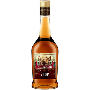 Бренди "Ушаков" ВСОП, 0.5 л