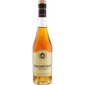 Бренди ККЗ, "Кизлярский" Молодой, 0.5 л