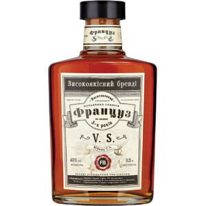 Бренди "Француз" В.С., 0.5 л