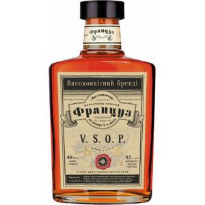 Бренди "Француз" В.С.О.П., 0.5 л