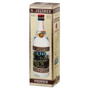 Бренди R. Jelinek Slivovice Bila Jubilejni 2001, gift box, 0.75 л