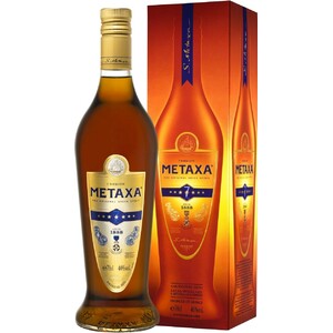 Бренди Metaxa 7*, gift tube, 0.7 л
