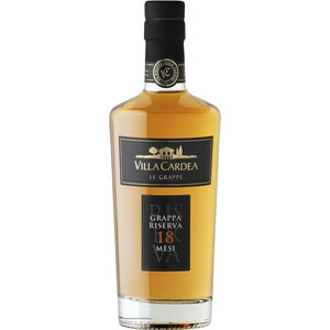 Граппа "Villa Cardea" Riserva 18 Mesi, 0.5 л