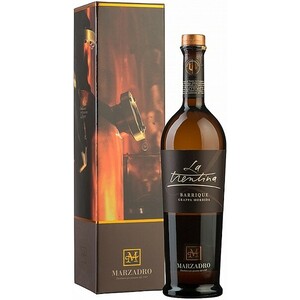 Граппа Marzadro, "La Trentina" Barrique Morbida, gift box, 0.7 л
