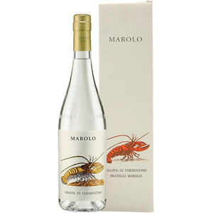 Граппа Distilleria Marolo, Grappa di Vermentino, gift box, 0.7 л
