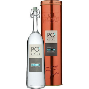 Граппа Grappa "Po' di Poli" Elegante, in gift box, 0.7 л