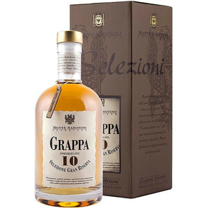 Граппа "Monte Sabotino" Selezione Gran Riserva 10 Anni, gift box, 0.7 л