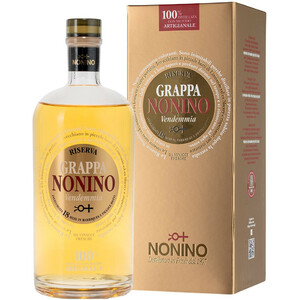 Граппа Nonino, "Vendemmia Riserva di Annata" in barriques, 2017, gift box, 0.7 л