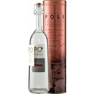 Граппа Grappa Po Di Poli Secca in gift box, 0.7 л