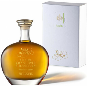 Граппа Villa de Varda, Grappa Gran Cuvee Stravecchia "Sclave", gift box, 0.7 л