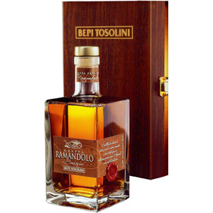 Граппа Bepi Tosolini, "Ramandolo" Barrique, Decanter & wooden box, 0.7 л