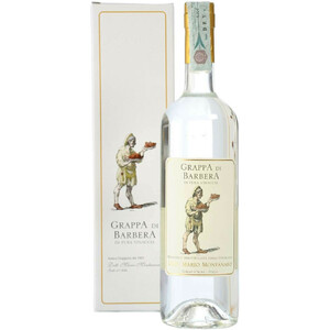 Граппа Montanaro, Grappa di Barbera, gift box, 0.7 л
