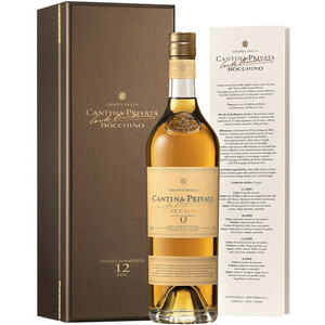 Граппа Bocchino, "Cantina Privata" 12 anni, gift box, 0.7 л