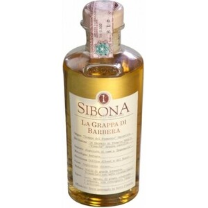 Граппа Sibona Grappa Barbera, 0.5 л