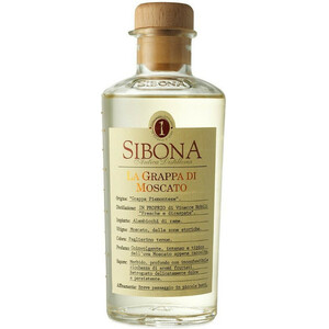 Граппа Sibona, La Grappa di Moscato, 0.5 л