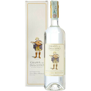Граппа Montanaro, Grappa di Dolcetto, gift box, 0.7 л