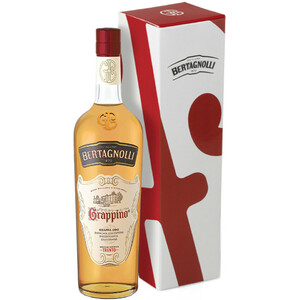 Граппа Bertagnolli, Grappa "Grappino Oro", gif box, 0.7 л