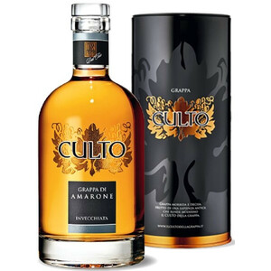 Граппа "Culto" Grappa di Amarone, gift box, 0.7 л