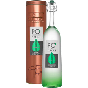 Граппа "Po' di Poli" Aromatica, metal tube, 0.7 л
