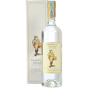 Граппа Montanaro, Grappa di Arneis, gift box, 0.7 л