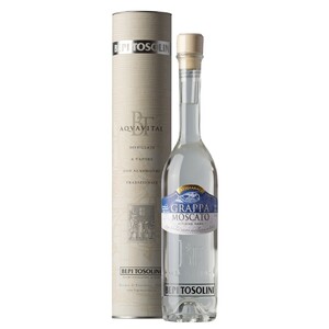 Граппа Bepi Tosolini, Moscato, in tube, 0.5 л