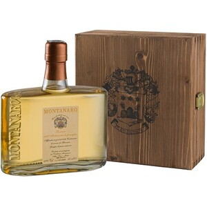 Граппа Montanaro, "Alchimista di Famiglia", wooden box, 0.5 л