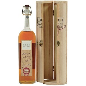 Граппа Poli, "Barrique", wooden tube, 0.7 л