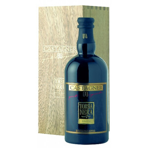 Граппа Castagner, "Torba Nera", 7 years old, gift box, 0.7 л