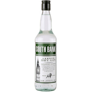 Джин "South Bank" London Dry Gin, 0.7 л