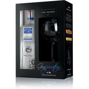 Джин Martin Miller's, "80 Proof", gift box with glass, 0.7 л