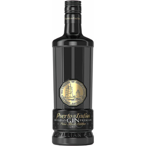Джин "Puerto de Indias" Pure Black Edition Dry, 0.7 л