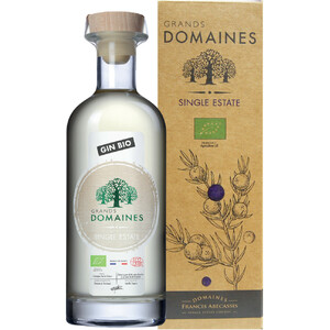 Джин "Grands Domaines" Single Estate Bio, gift box, 0.7 л