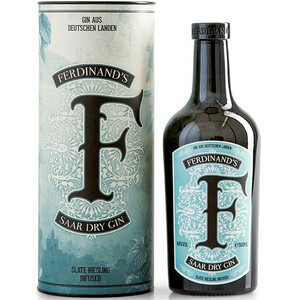 Джин "Ferdinand's" Saar Dry Gin, in tube, 0.5 л