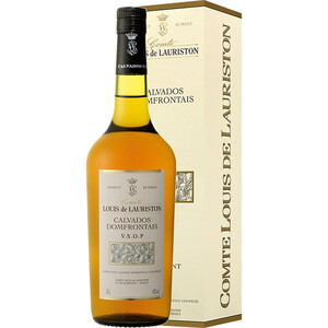 Кальвадос "Comte Louis de Lauriston" VSOP, Domfrontais AOC, gift box, 0.7 л