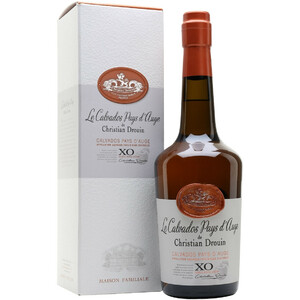 Кальвадос Christian Drouin, Calvados Pays d'Auge XO, gift box, 0.7 л