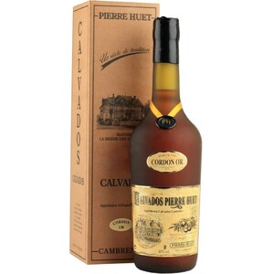 Кальвадос Calvados Pierre Huet, "Cordon Or", Calvados AOC, gift box, 0.7 л