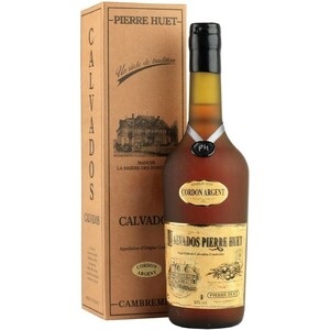 Кальвадос Calvados Pierre Huet, "Cordon Argent", Calvados AOC, gift box, 0.7 л