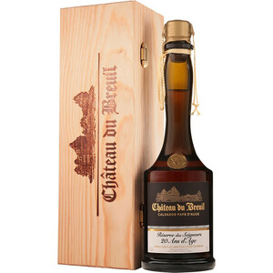 Кальвадос Chateau du Breuil, "Reserve des Seigneurs" XO, Pays d'Auge AOC, wooden box, 0.7 л