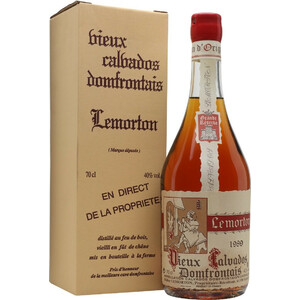 Кальвадос Calvados Lemorton, Vintage 1989, gift box, 0.7 л