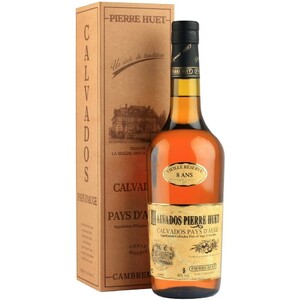 Кальвадос Calvados Pierre Huet, "Vieille Reserve" 8 ans, Calvados Pays d'Auge AOC, gift box, 0.7 л