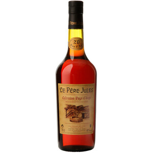 Кальвадос Le Pere Jules 20 Years Old, AOC Calvados Pays d'Auge, 0.7 л