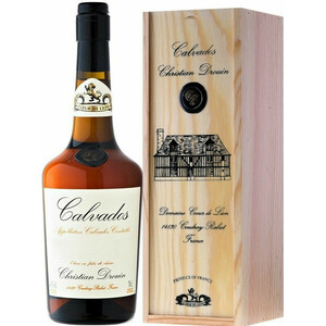 Кальвадос "Coeur de Lion" Calvados 60 ans, Pays d'Auge AOC, wooden box, 0.7 л