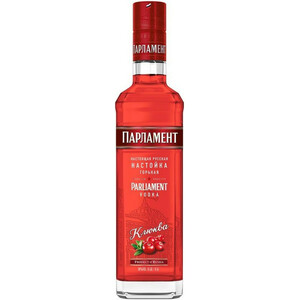 Ликер "Парламент" Клюква, настойка горькая, 0.5 л